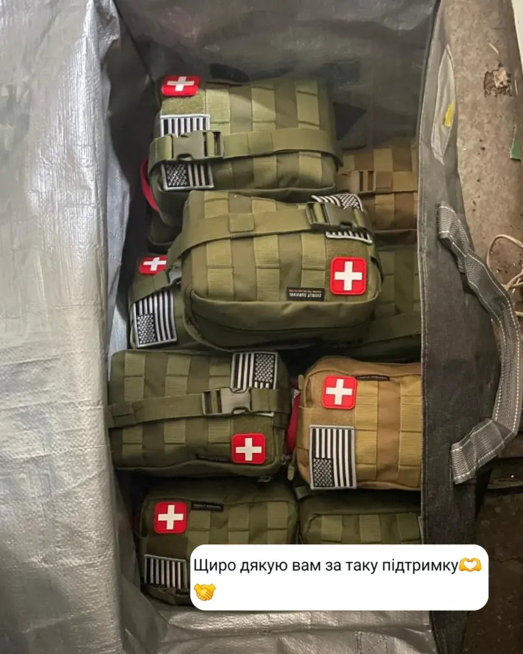 IFAK First Aid Kit Fundraiser with TacMedHelp Successfully Closed: 168 Kits Delivered to Soldiers